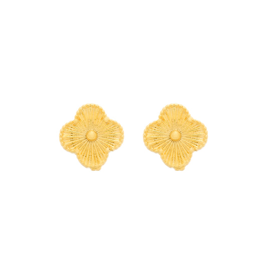 Brinco Dourado de Flor
